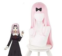 Chika Fujiwara Pink Wig Cosplay Kaguya-sama: Love is War Kaguya-sama wa Kokurasetai: Tensai-tachi no Renai Zunousen Cosplay Wigs