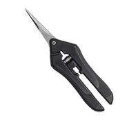 ChikaChika Straight Shears X30 Precision Trimming Shears | Razor-Sharp Stainless Steel Straight Blade | Spring-Loaded Comfort Grip Shears for Trimming, Hydroponics & General Gardening