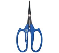 CHIKAMASA B-600SUFB, The Precise Specialty Trimming Scissors, Stainless Steel w/Fluorine Coating, for trimming plants and grapes, excellent for narrow stem-thinning inside closed and tangled spaces.