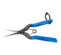 Chikamasa Hydroponic Long Bladed Pruning Scissors Spring Loaded Trimmers Scissors 7"