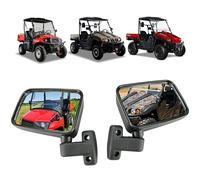 Chikia Hisun UTV OEM LeftRight Side View Mirror without mounting hardware For 400 500 700 800,Massimo,Axis,Coleman,Bennche,CFMOTO,Uforce 550,Uforce 800,Zforce 500,Zforce 800,Zforce 800 EX,Zforce 1000