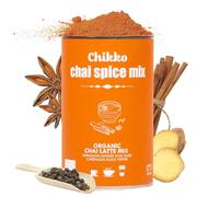 Chikko Organic Chai Latte Mix Powder 130g - Authentic & Soothing Spiced Drink - Additive-Free, Chemical-Free, 100% European Ingredients - Comforting Drink Perfect for Cozy Moments
