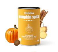 Chikko Pumpkin Spice Latte Mix, 1x130g, Instant Pumpkin Spice Latte Powder - Smooth, Creamy & Caffeine-Free - Vegan Friendly, Low Calories