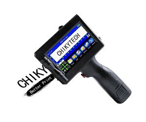 CHIKYTECH Handheld Inkjet Printer, Upgraded Portable Smart Printer with 4.3 Inch Touch Screen, Mobole Inkjet Coding Printer for