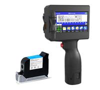 CHIKYTECH Upgrade Portable Handheld Inkjet Printer ZK-1691 with 4.3 Inch Touch Screen Quick Dry Handheld Inkjet Printer (Support 28 Languages.)