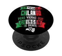 Chilango CDMX Funny Sarcastic Mexicans Street Spanish Slang PopSockets Adhesive PopGrip