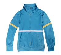 (Child 140cm) Stranger Things Kid 4 Cosplay Costume Max Eleven Jacket Long Pockets Coat Sleeve