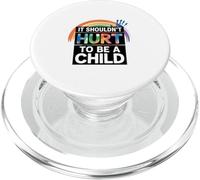 Child Abuse Awareness It Shouldnt Hurt To Be A Child PopSockets PopGrip for MagSafe
