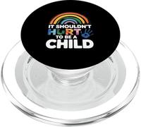Child Abuse Awareness It Shouldnt Hurt To Be A Child PopSockets PopGrip for MagSafe
