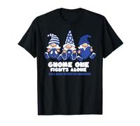 Child Abuse Prevention Gnome One Fights Alone Awareness T-Shirt