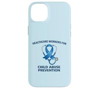 Child Abuse Prevention Healthcare - Ribbon April Awareness Case for iPhone 14 Plus