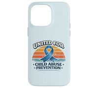 Child Abuse Prevention - Ribbon April Awareness Blue United Case for iPhone 14 Pro Max