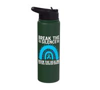 Child Abuse Prevention Support Child Abuse Awareness Items Stainless Steel Insulated Water Bottle