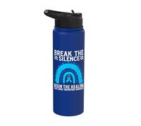 Child Abuse Prevention Support Child Abuse Awareness Items Stainless Steel Insulated Water Bottle