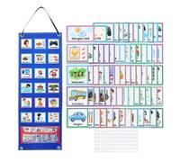 Child Activity Calendar - Special Educational Sequencing Kit, Robust Behavior Management System, Novelty Task Picture Accessory | Resilient Early Development Teaching Item For Kids Learning