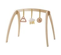 Child Activity Gym - Sensory Learning Play Mat with Rattles, Natural Stimulation Child Toy for Development, Soft Nonpoisonous Materials, Interactive Fun & Motor Skill Growth, for Girls