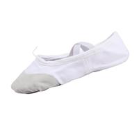Child Adult Canvas Ballet Dance Shoes Pointe Dance Gymnastics Shoes Flimikun, White, 39