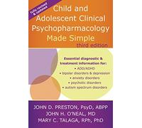 Child and Adolescent Clinical Psychopharmacology Made Simple, 3rd Edition: Fully Revised and Updated