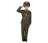(Large) Kids Army Officer Costume