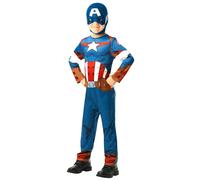 costume Marvel - Captain Americaboys blue size 128