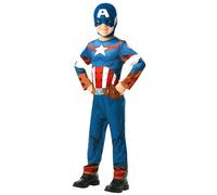 Child AVENGERS Infinity War CAPTAIN AMERICA Fancy Dress Book Day Boys Costumes