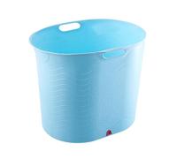 Child Bathtub Tall Portable Ice Bath Tub, Water Drain Plug