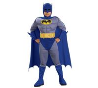 Deluxe Muscle Chest Batman Costume Rubies Multi L