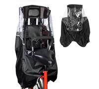 Child Bike Seat Rain Cover Rain Protection for Child Bike Seat 30.7 x 21.7 x 17.7 inch Portable Universal Matched Easy Carry Bicycle Rain Cover