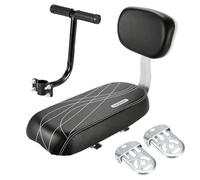 Child Bike Seat - Rear Carrier, Kid Cushion | Child Bike Carrier Seat Rear Seat Cushion with Armrest Footrest for Kid's Secure Comfortable Riding Travel Daily Commute School Trips