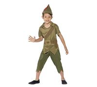 Child Boys Robin Hood Peter Pan Fancy Dress Party Costume