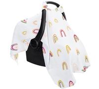 Child Car Seat Cover Breathable Lightweight Flower Dinosaur