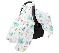 Child Car Seat Cover Breathable Lightweight Flower Dinosaur