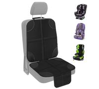 Child Car Seat Protector - Car Seat Protector Cushion, Car Interior Accessories Protective Underlay with Mesh Pockets for Pick-Up Van