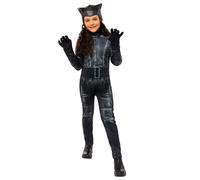 Catwoman Costume for Kids - Superhero Fancy Dress for Girls - Age 3-4 Years