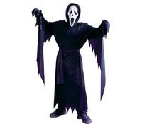 Child Classic Ghost Face Scream 4 Fancy Dress Halloween Costume Up to 12 Years
