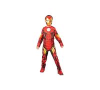 Child Costume - MARVEL - Iron Man - Boy 7/8 years - Red - Costume with PVC mask.