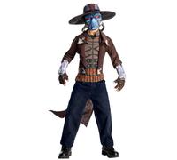 Star Wars Costume Deluxe Kids Fancy Dress With Mask - Cad Bane - M