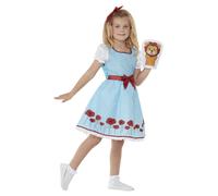 Child Deluxe Country Girl Dorothy Style Book Week Fancy Dress Costume