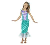 Child Deluxe Mermaid Girls Myths Fairy Tale Cosplay Fancy Dress Party Costume