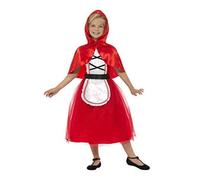 Child Deluxe Red Riding Hood Girls Fancy Dress Party Costume