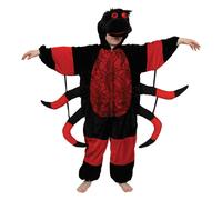 Child Deluxe SPIDER Fancy Dress Incy Wincy Web Costume Kids Book Day Age 3-8