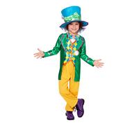 Child Disney MAD HATTER Boys Alice Wonderland Costume World Book Day Tea Party