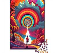Child Dreaming AI Art Paper Puzzles 1000 Piece Jigsaw Puzzles for Adults Educational Game Challenge Toy Christmas Eve Gifts 1000pcs (38x26cm)