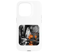 Child dressed up as Halloween in the alley Case for iPhone 15 Pro
