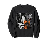 Child dressed up as Halloween in the alley Sweatshirt