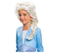 Child Elsa Frozen Official Disney Wig Fancy Dress Accessory