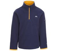 Trespass Etto Boys Half Zip Outdoor Fleece Lightweight Warm Jumper Pullover Navy