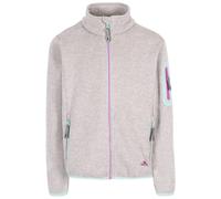 Trespass Kids Fleece Jacket Full Zip with 3 Zip Pockets Whisk - Pale Grey 11/12