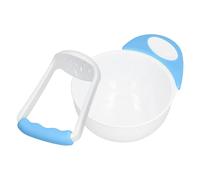 Child Food Mash Bowl - Vegetable Fruit Puree Masher Set for Feeding | Bowl with Long Handle Press Tool, Manual Grinding Kit for Fish Vegetable Fruit Puree Making Infanted Feeding Use