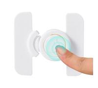 Child Fridge Safety Lock | Adhesive Catch No Drilling for Fridge Door | Protection System for Cupboards, Drawers Oven and Kitchen - Easy Installation Without Damage